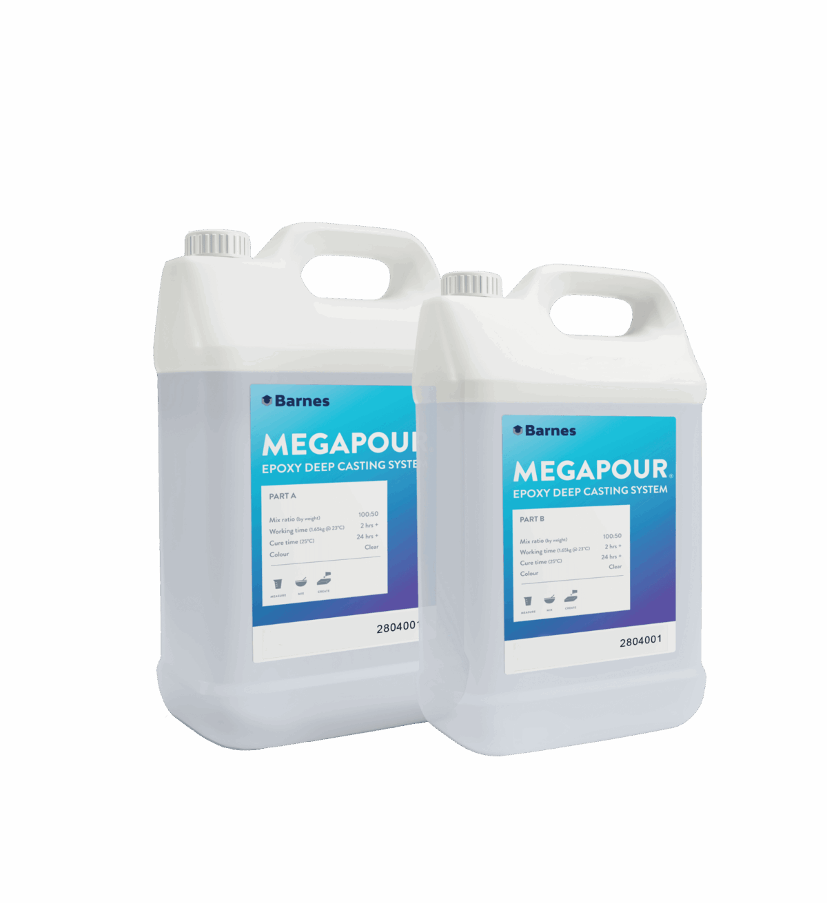 MEGA-M_1 Megapour Deep Cast Epoxy Resin