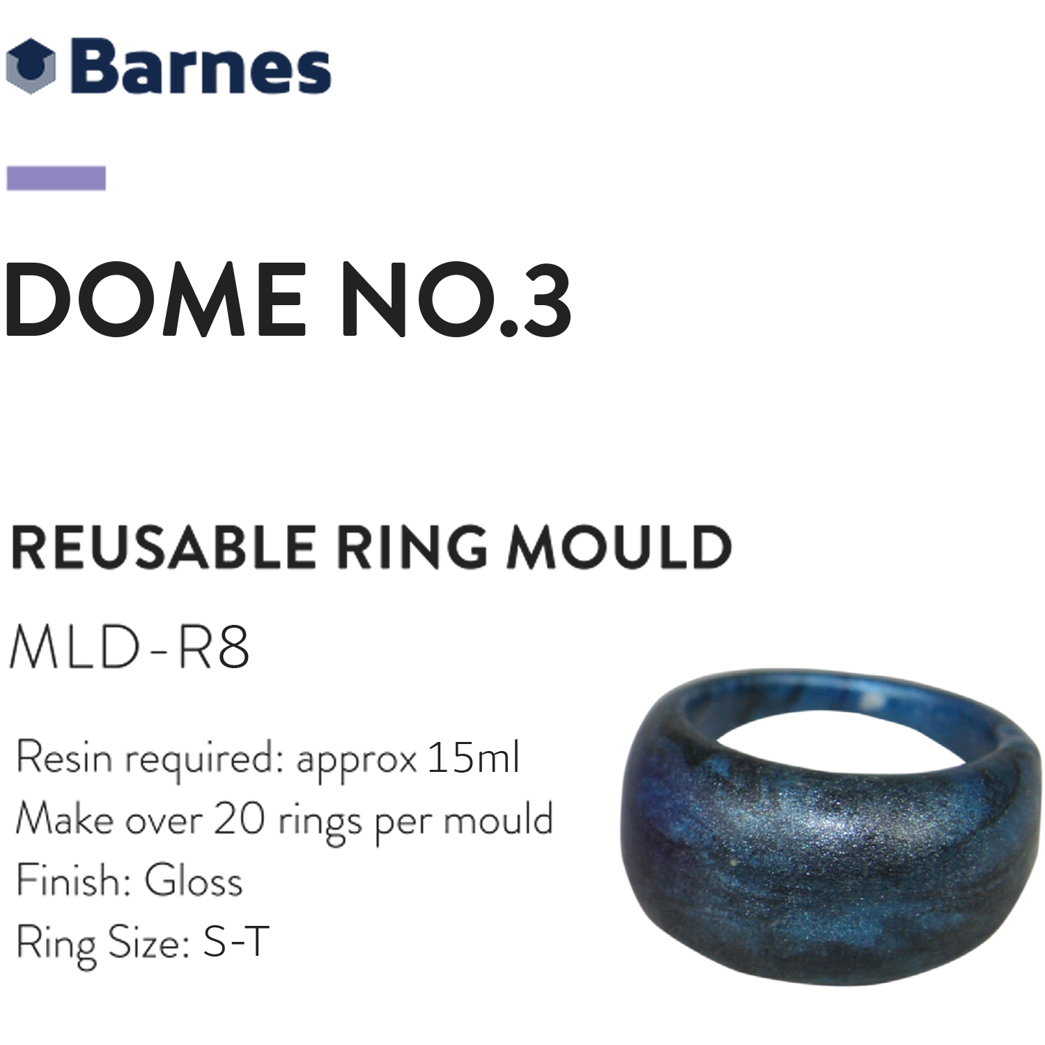 Dome Ring Variation No.3 Mould