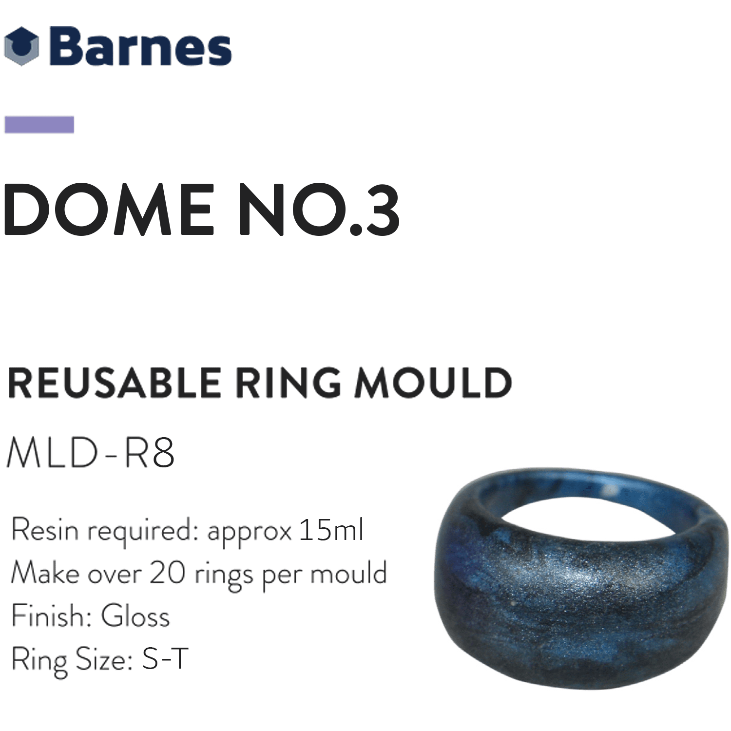 Dome Ring Variation No 4 Mould