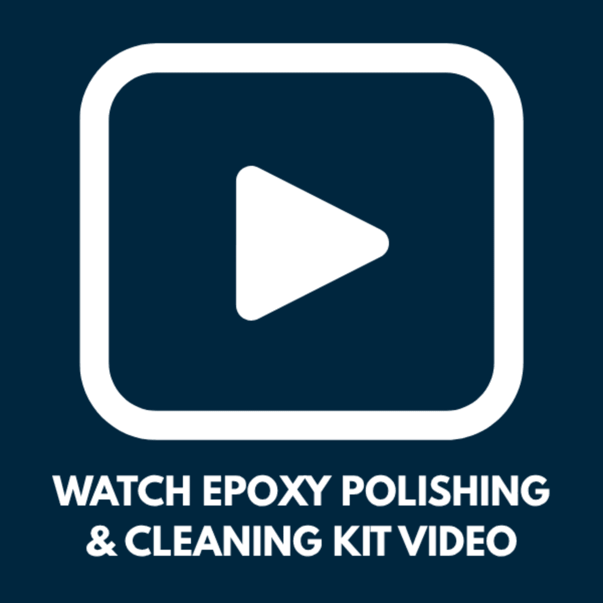 Epoxy Polishing & Cleaning Kit Video