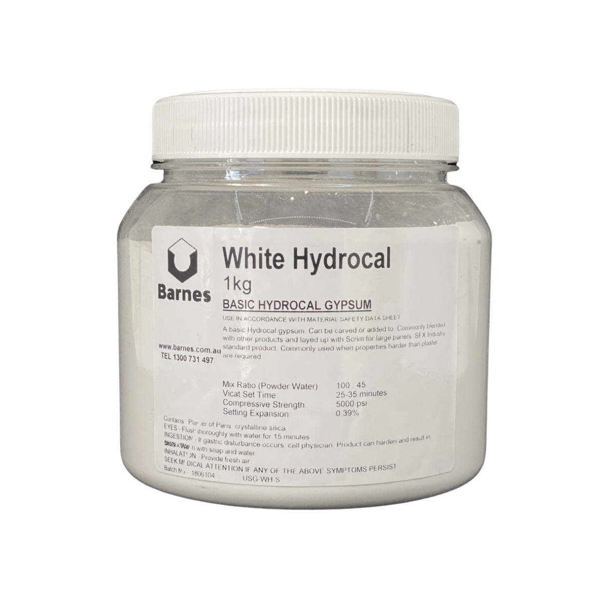 White Hydrocal