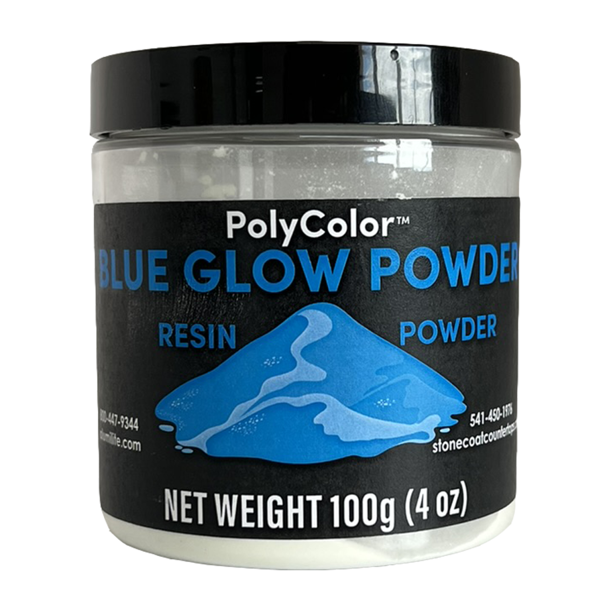 Poly Color Glow Powder Blue
