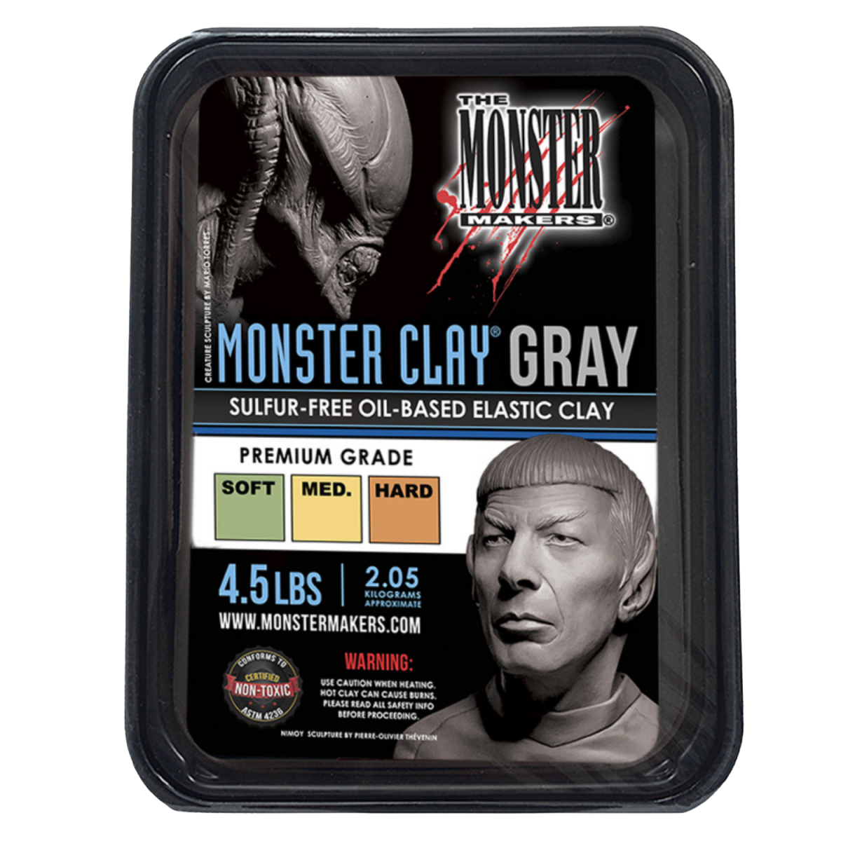 Monster Clay Grey 2kg