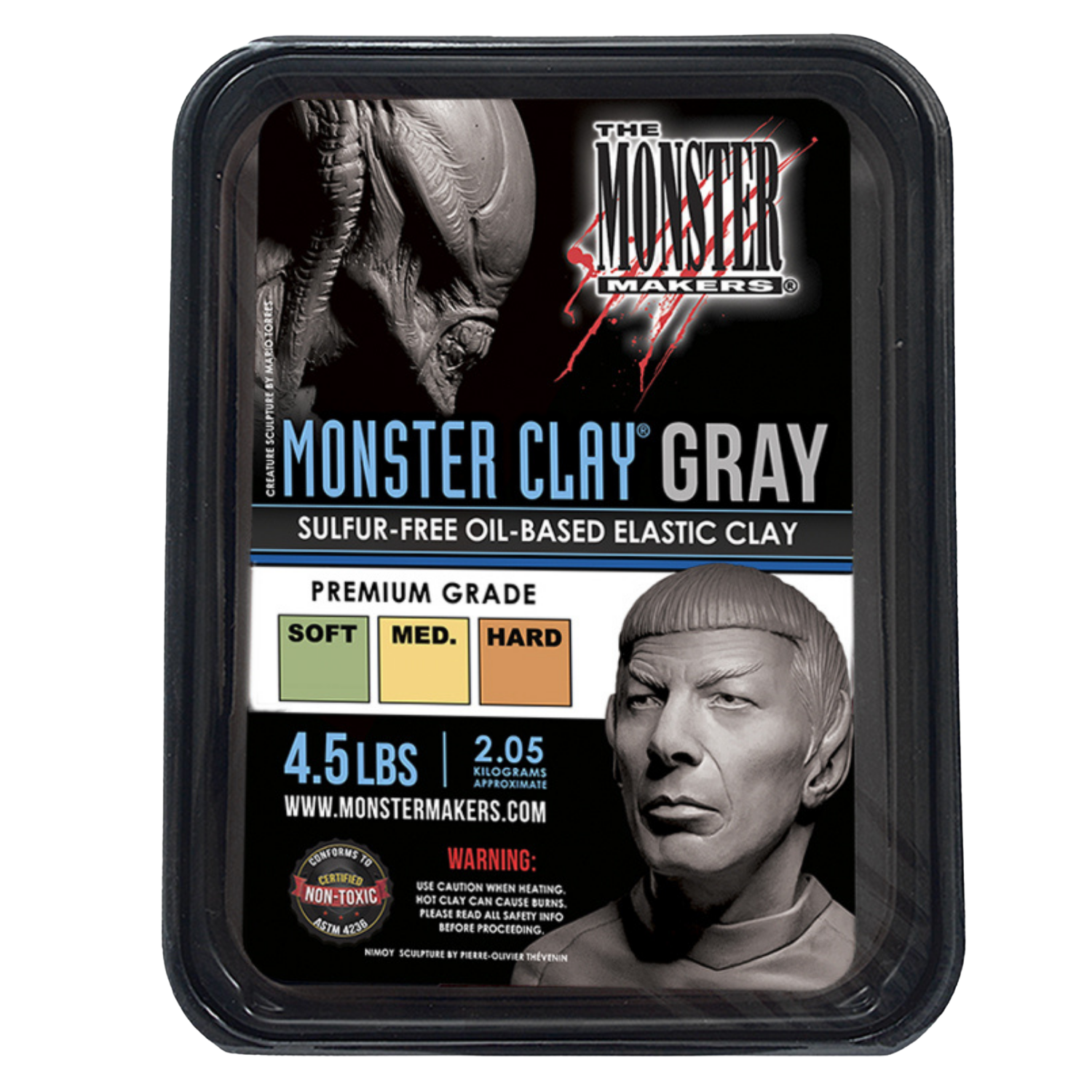 Monster Clay Grey 2kg