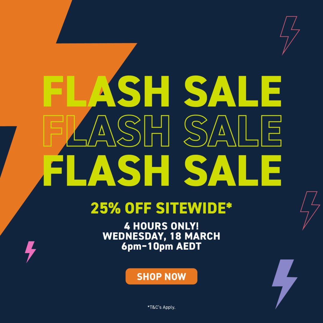 March Flash Sale AUS_1080x1080 March Flash Sale AUS_1080x1080