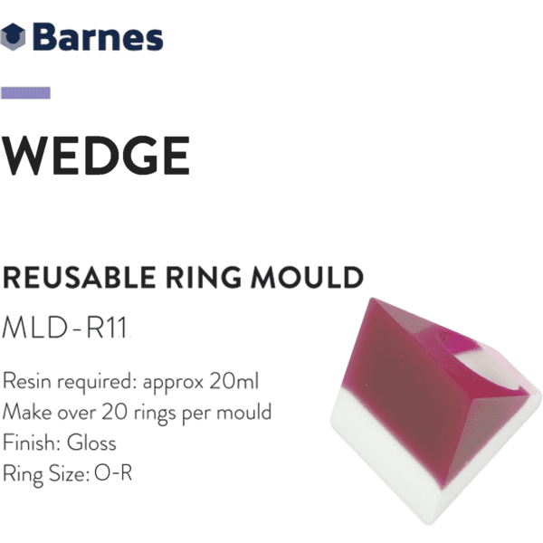 Retro Wedge Ring Mould